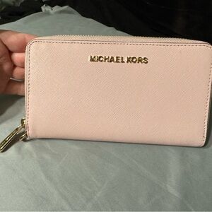 Michael Kors Pink Wallet